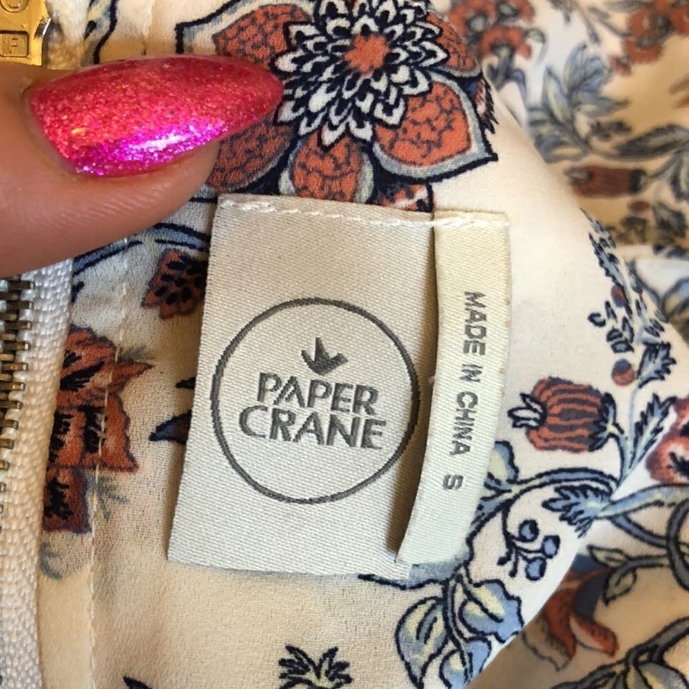 Paper Crane cute sleeveless top - Picture 3 of 5